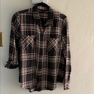 Lucky Brand women’s casual flannel top